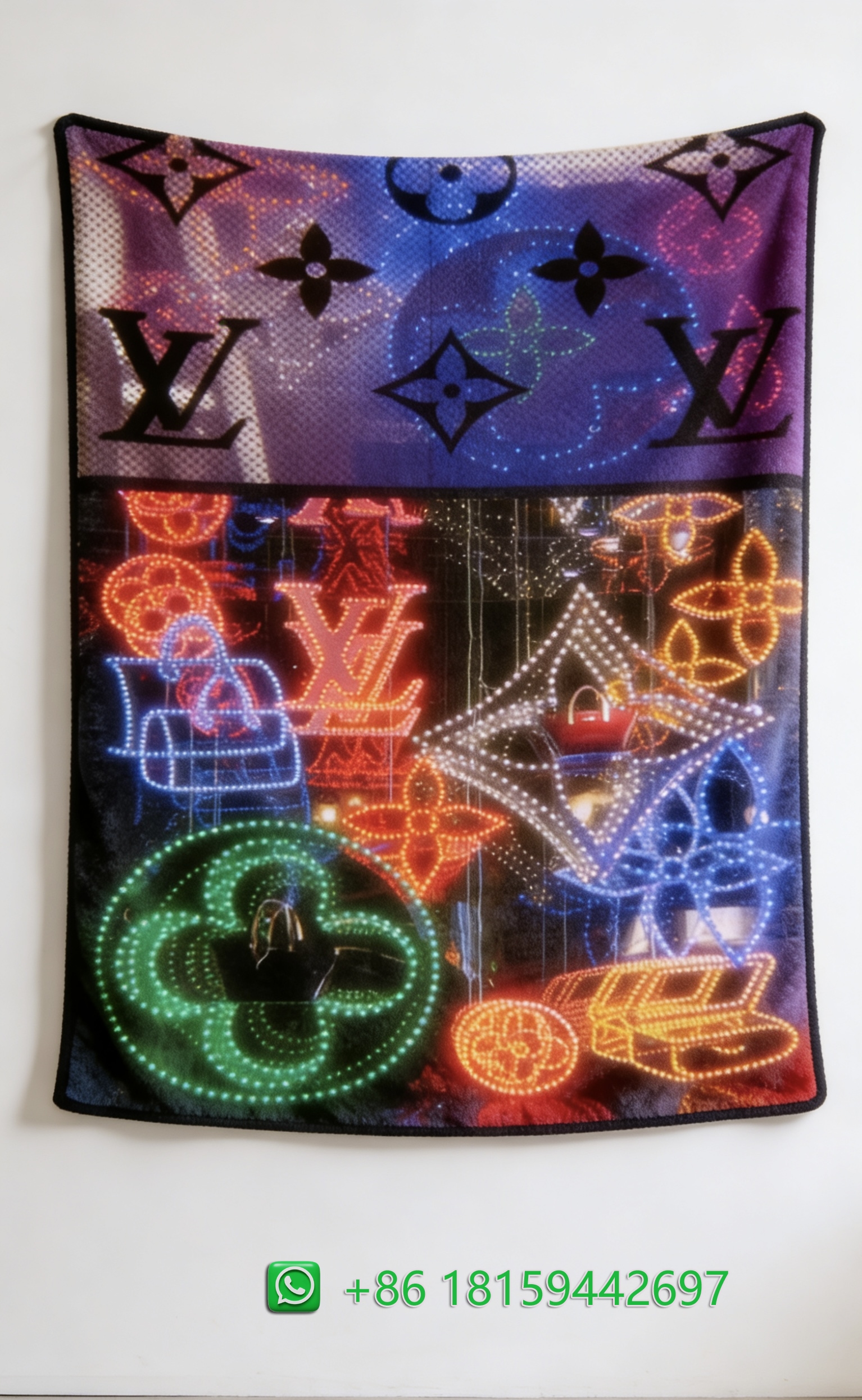 Louis Vuitton Throw Blankets